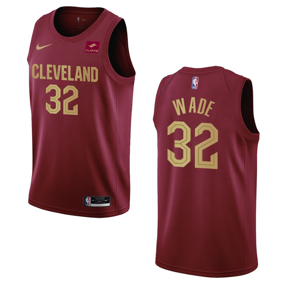 2022-23 Icon Edition Cleveland Cavaliers Dean Wade Wine Swingman Jersey