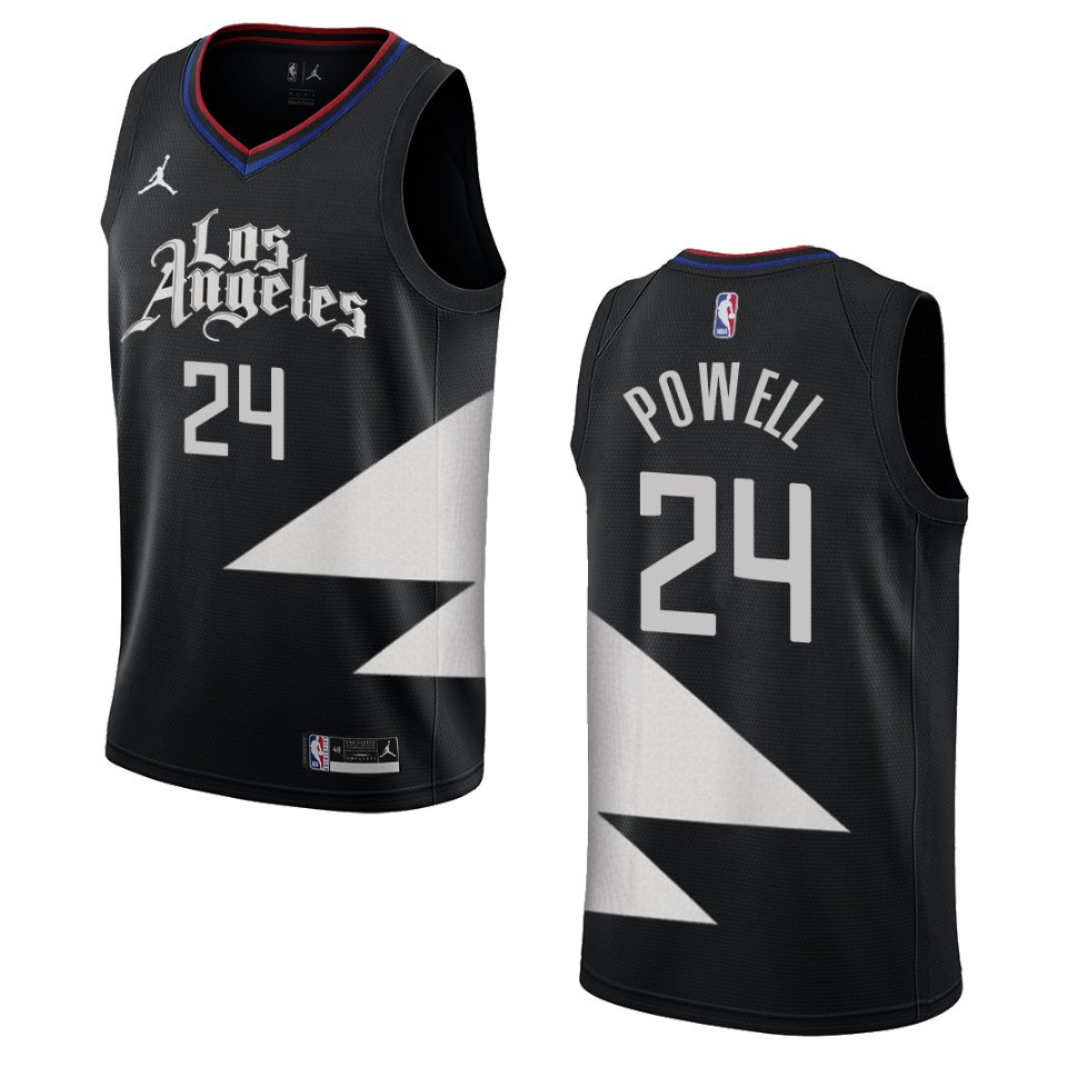 2022-23 Statement Edition Los Angeles Clippers Norman Powell Black Swingman Jersey