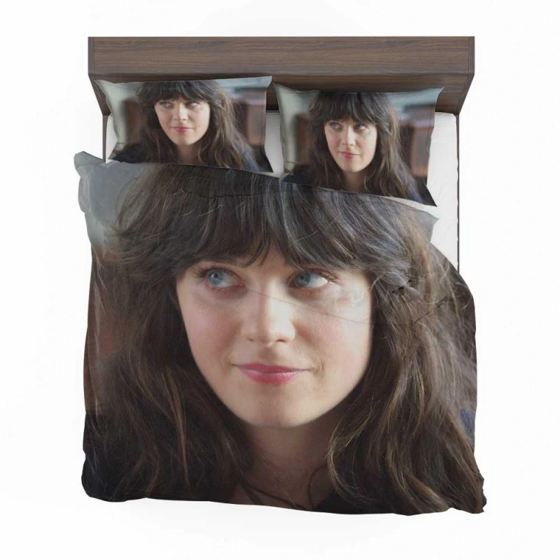 Alternative view of 500 Days Of Summer Movie Summer Finn Zooey Deschanel Bedding Set - Custom Bedding Set
