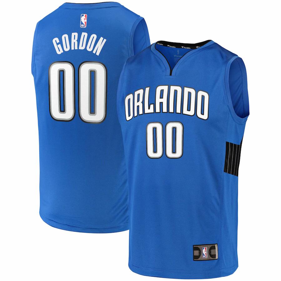 Aaron Gordon Orlando Magic Fanatics Branded Fast Break Team Replica Jersey Blue - Statement Edition