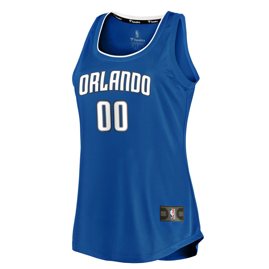 Alternative view of Aaron Gordon Orlando Magic Fanatics Branded Women's Fast Break Tank Jersey - Icon Edition - Blue