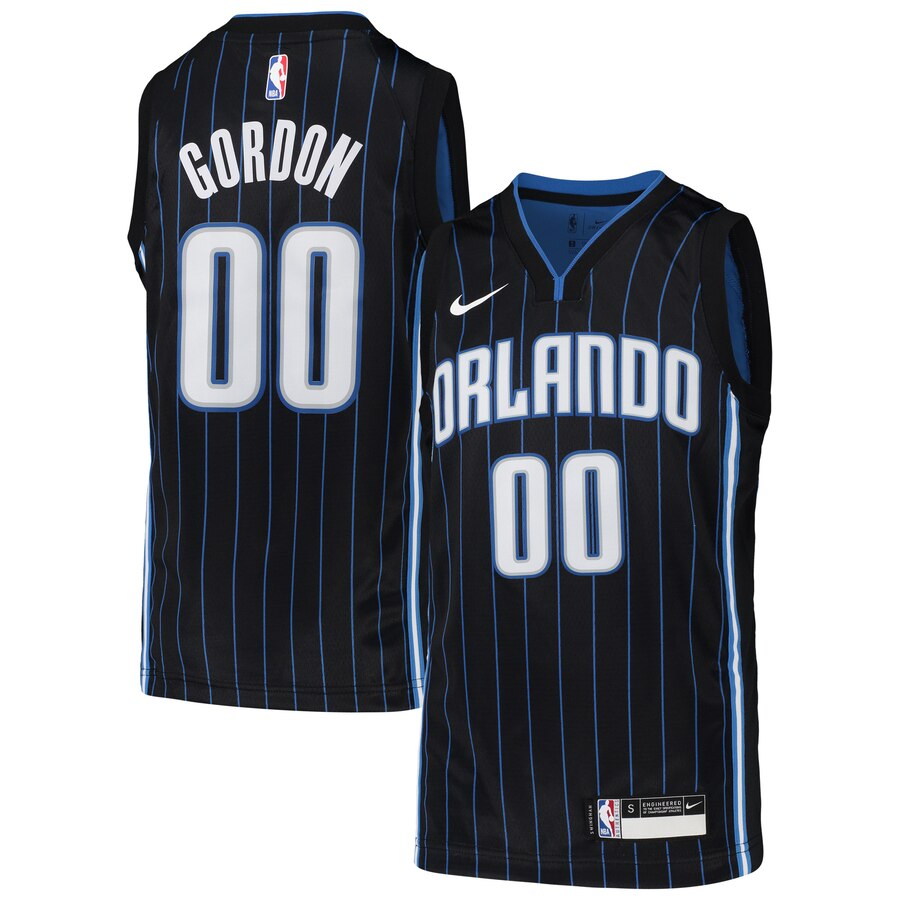 Aaron Gordon Orlando Magic Youth Team Swingman Jersey - Icon Edition - Black