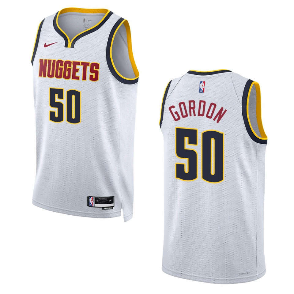 Aaron Gordon White Association Edition 2022-23 Denver Nuggets Swingman Jersey