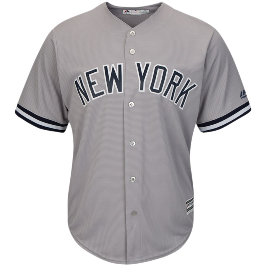 Alternative view of Aaron Judge New York Yankees Majestic Cool Base Player Replica Jersey - Gray