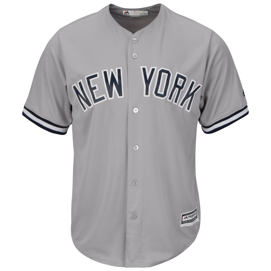 Alternative view of Aaron Judge New York Yankees Majestic Road Cool Base Replica Player Jersey - Gray