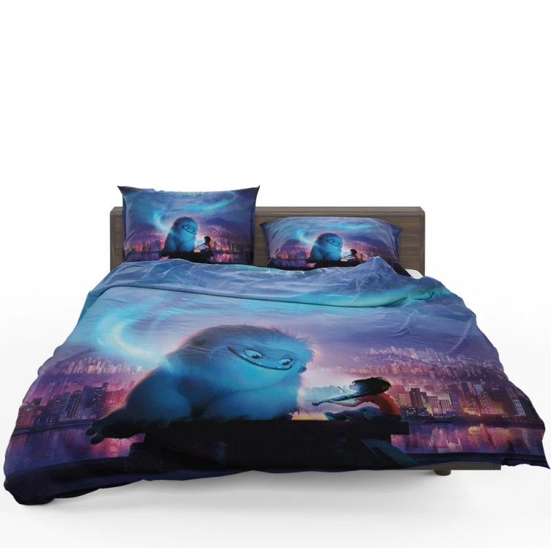 Abominable Movie Everest Humming And Yi Bedding Set - Custom Bedding Set