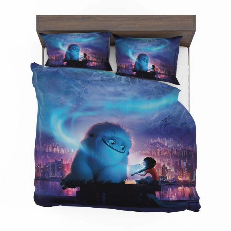 Alternative view of Abominable Movie Everest Humming And Yi Bedding Set - Custom Bedding Set