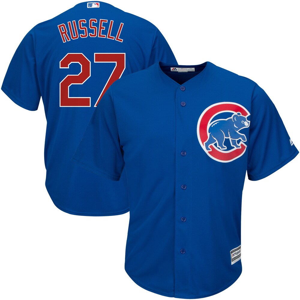 Addison Russell Chicago Cubs Majestic Cool Base Player Jersey - Royal
