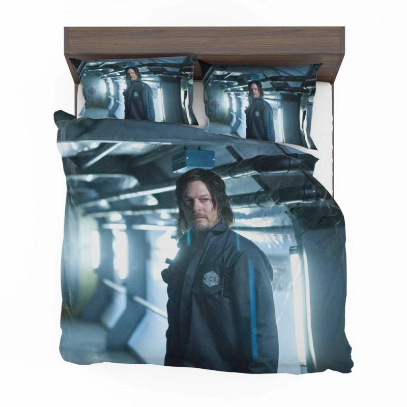Alternative view of Air Movie Norman Reedus Bedding Set - Custom Bedding Set