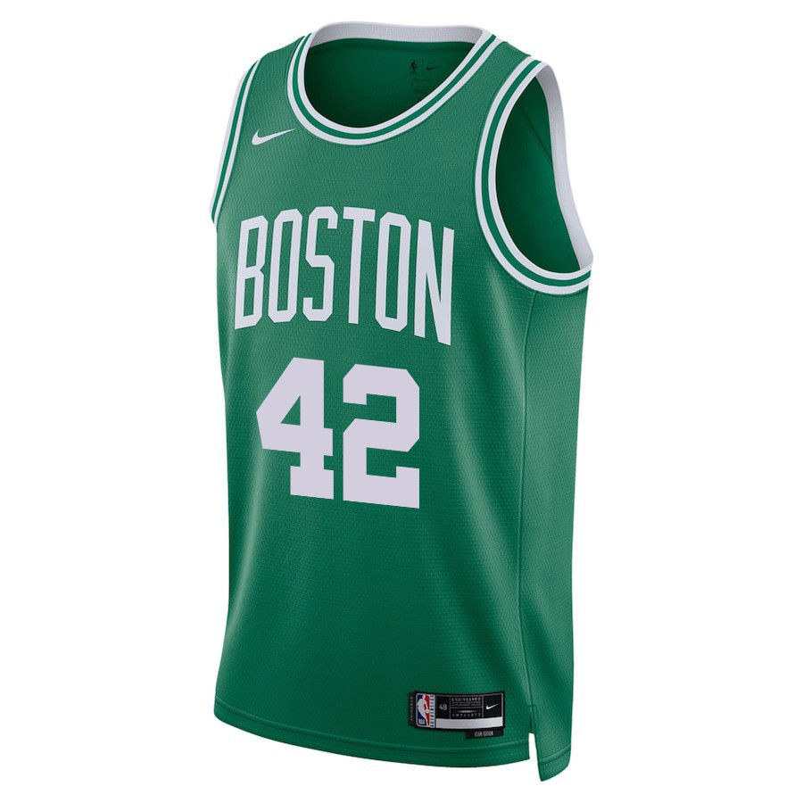 Alternative view of Al Horford 42 Boston Celtics 2024 FINALS PATCH Icon Edition Jersey - Kelly Green - JS756