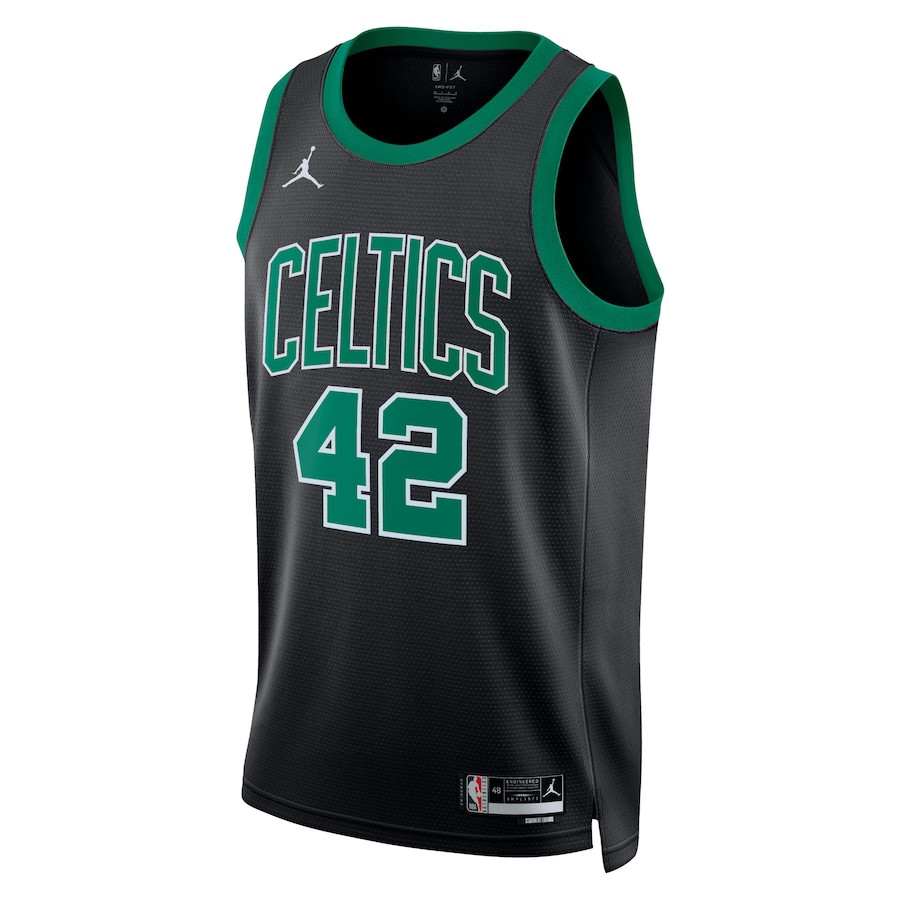 Alternative view of Al Horford 42 Boston Celtics Unisex Swingman Jersey - Statement Edition - Black - JS861