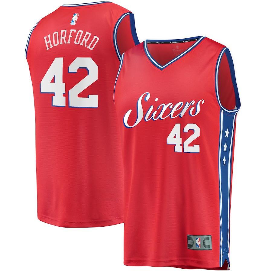 Al Horford Philadelphia 76ers Fanatics Branded Fast Break Player Jersey - Statement Edition - Red