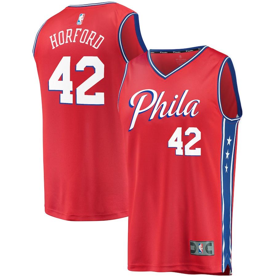 Al Horford Philadelphia 76ers Fanatics Branded Fast Break Replica Jersey - Statement Edition - Red