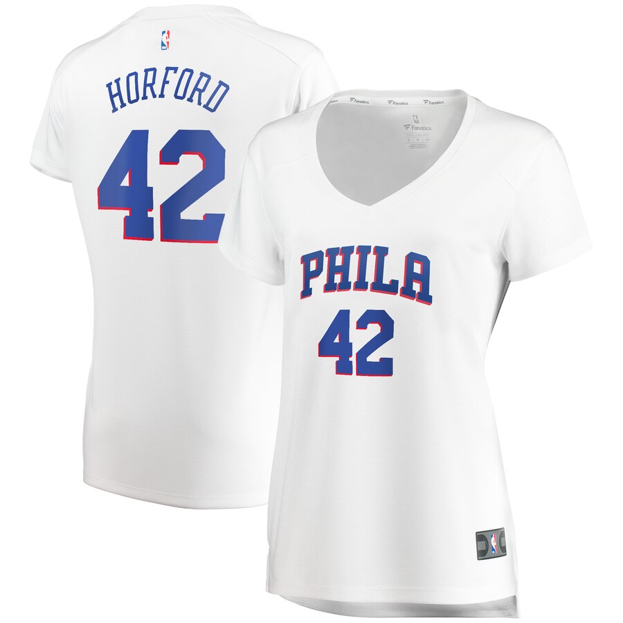 Al Horford Philadelphia 76ers Fanatics Branded Women's Fast Break Player Jersey - Association Edition - White