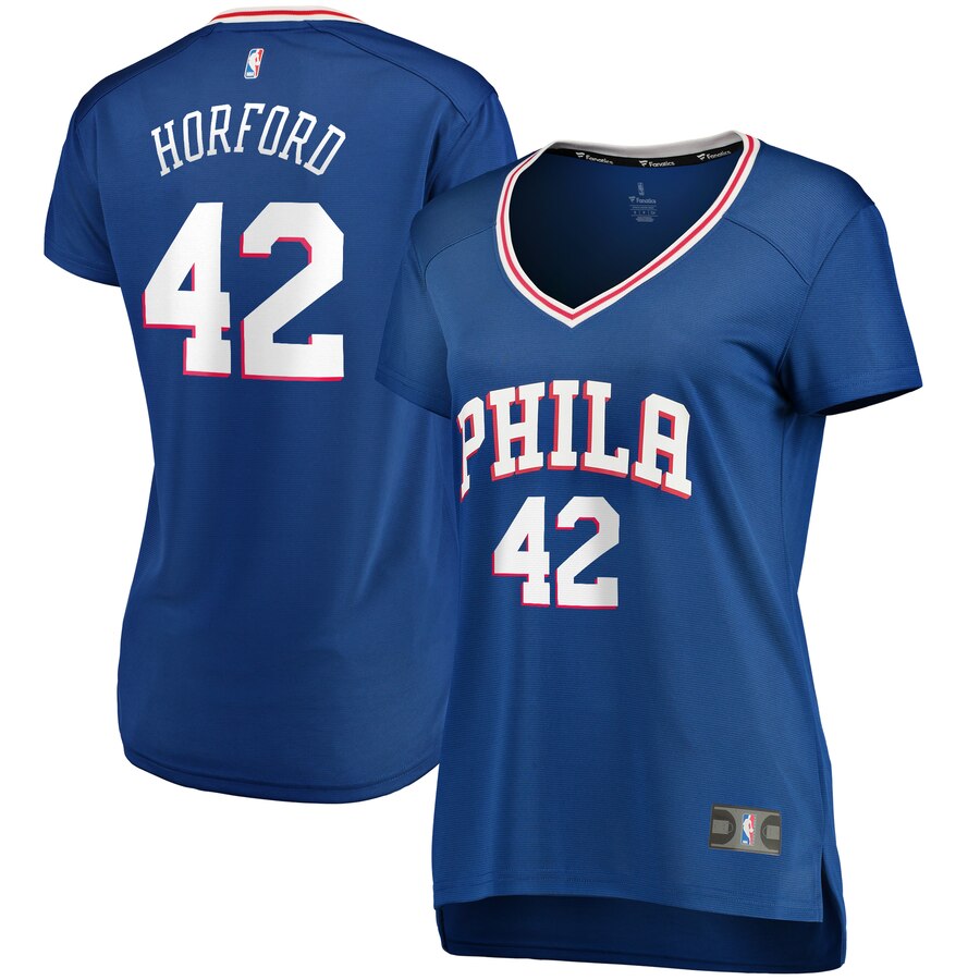 Al Horford Philadelphia 76ers Fanatics Branded Women's Fast Break Player Jersey - Icon Edition - Royal