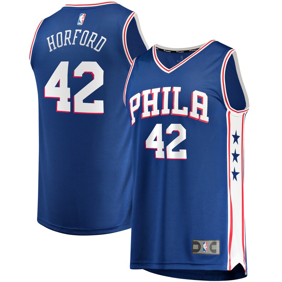 Al Horford Philadelphia 76ers Fanatics Branded Youth 2019/20 Fast Break Replica Jersey Royal - Icon Edition