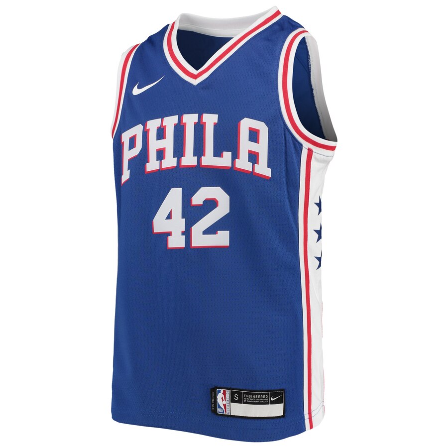 Alternative view of Al Horford Philadelphia 76ers Youth Swingman Jersey - Icon Edition - Royal