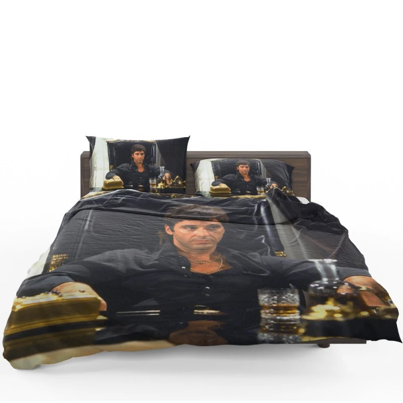 Al Pacino As Scarface Movie Bedding Set - Custom Bedding Set