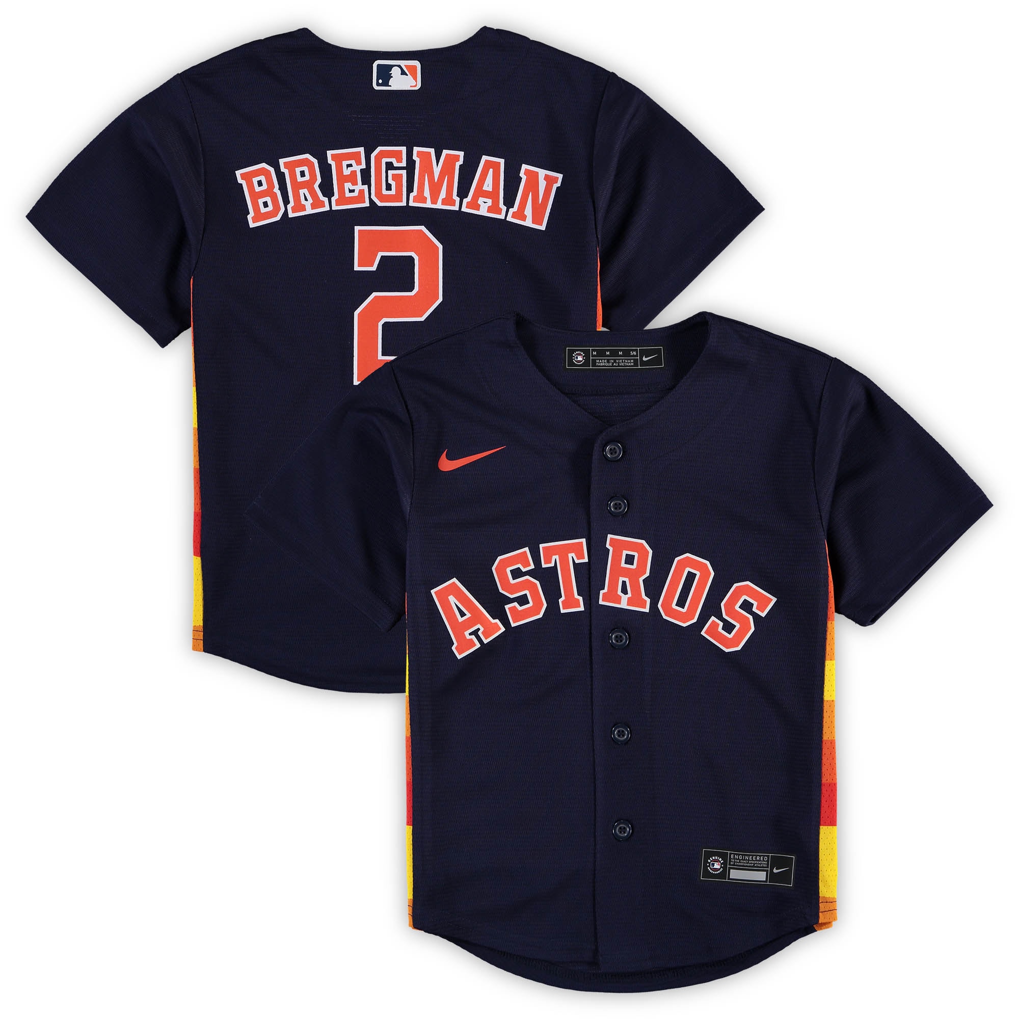 Alex Bregman Houston Astros Preschool Alternate Replica Player Jersey - Navy