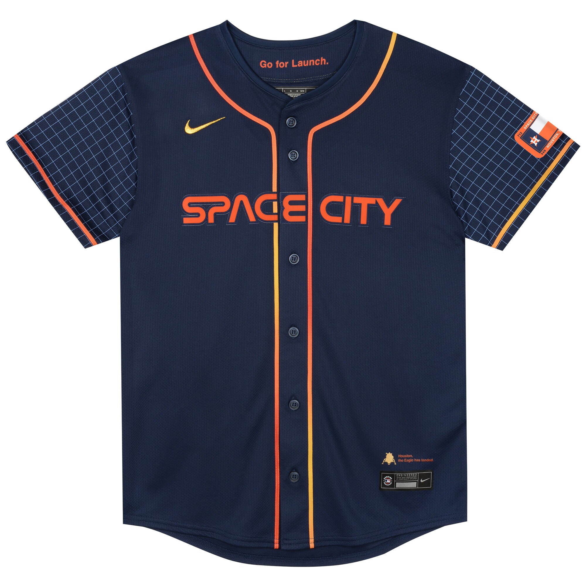 Alternative view of Alex Bregman Houston Astros Preschool City Connect Limited Player Jersey - Navy