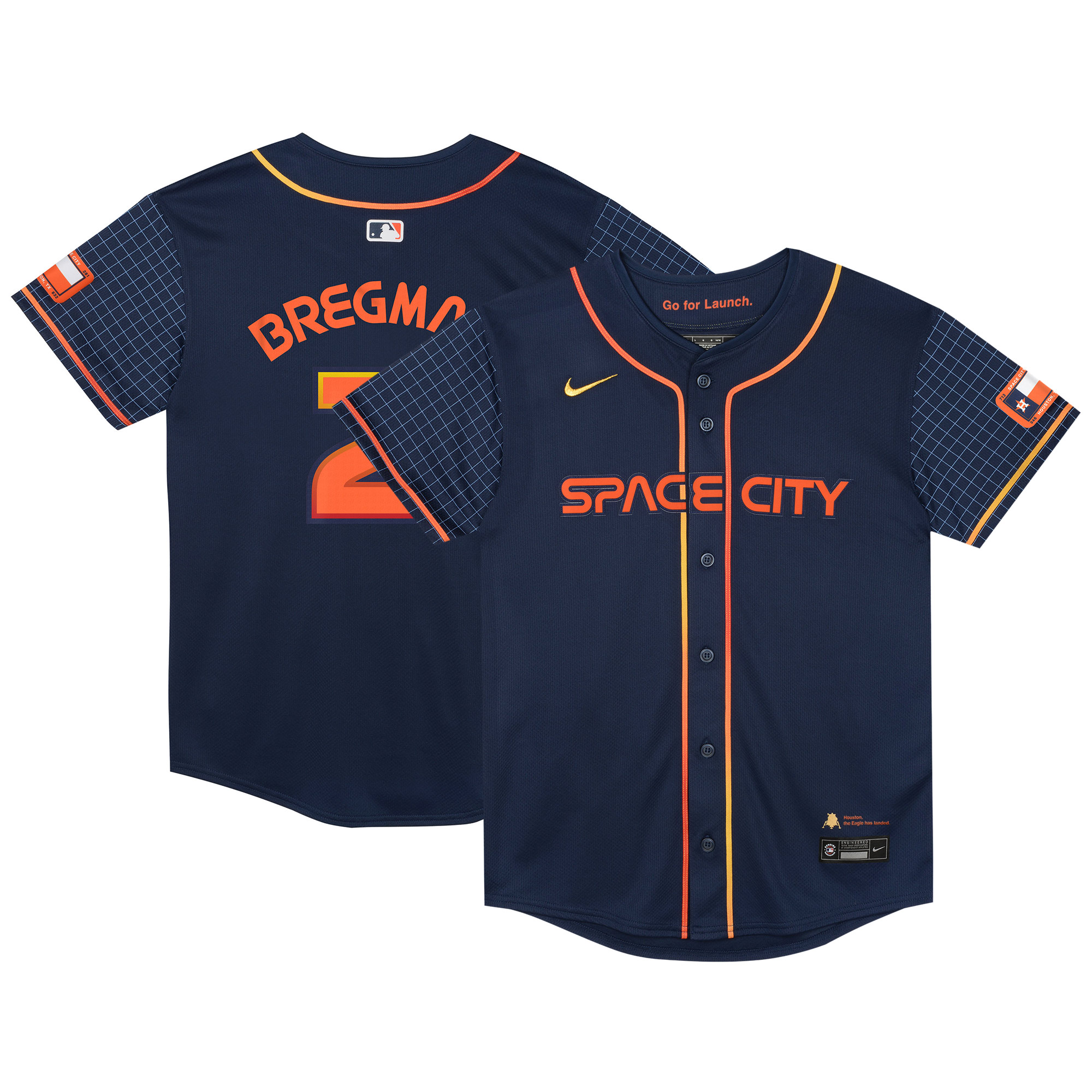Alex Bregman Houston Astros Preschool City Connect Limited Player Jersey - Navy