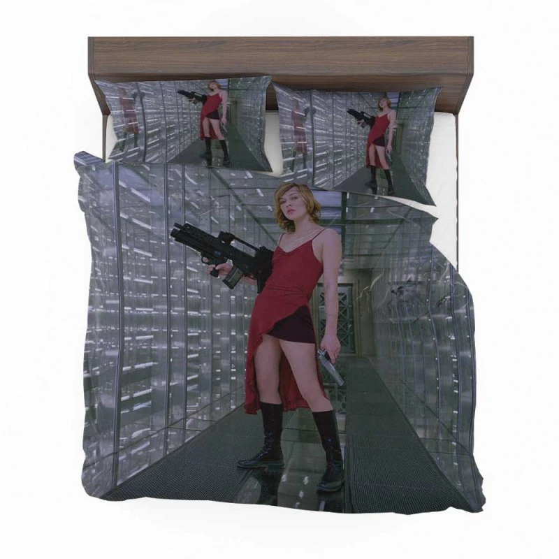 Alternative view of Alice In Resident Evil Movie Bedding Set - Custom Bedding Set