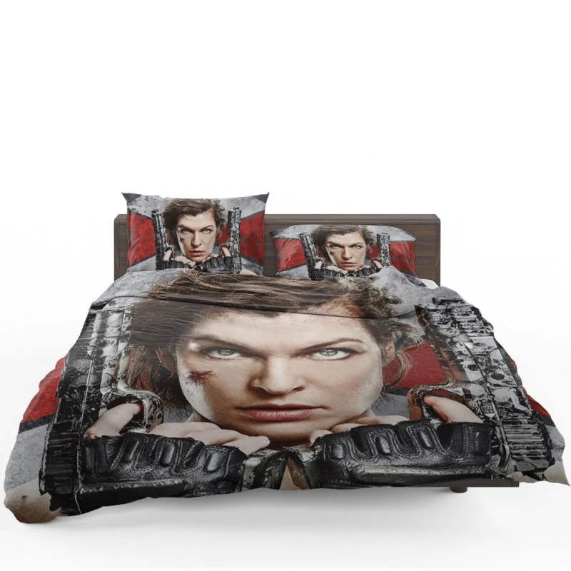 Alice In Resident Evil The Final Chapter Movie Bedding Set - Custom Bedding Set