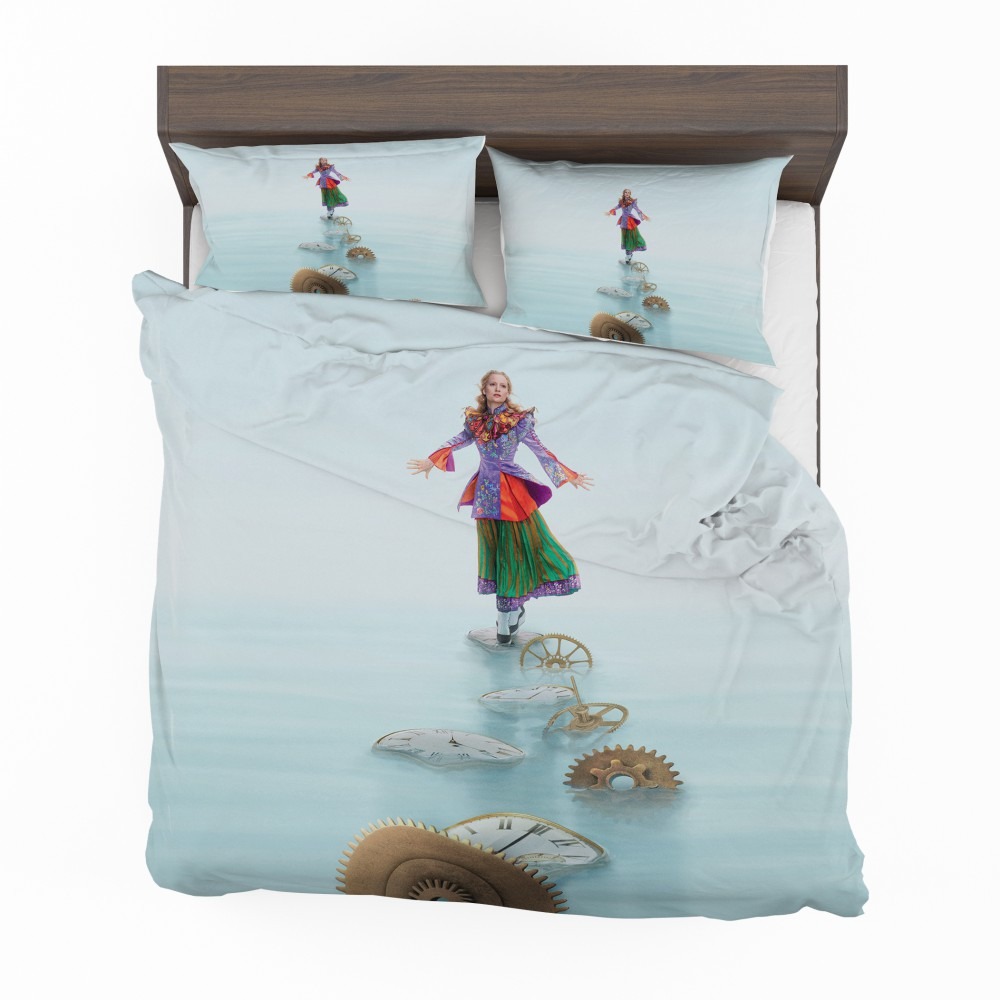 Alternative view of Alice Through The Looking Glass 2016 Movie Mia Wasikowska Bedding Set - Custom Bedding Set