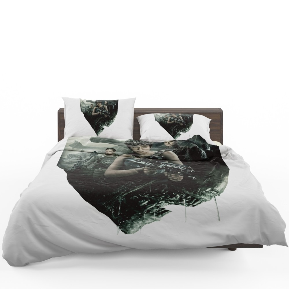 Alien Covenant Movie Katherine Waterston Michael Fassbender Xenomorph Bedding Set - Custom Bedding Set