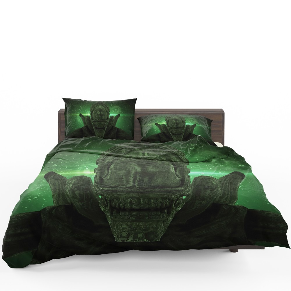 Alien Covenant Movie Xenomorph Bedding Set - Custom Bedding Set