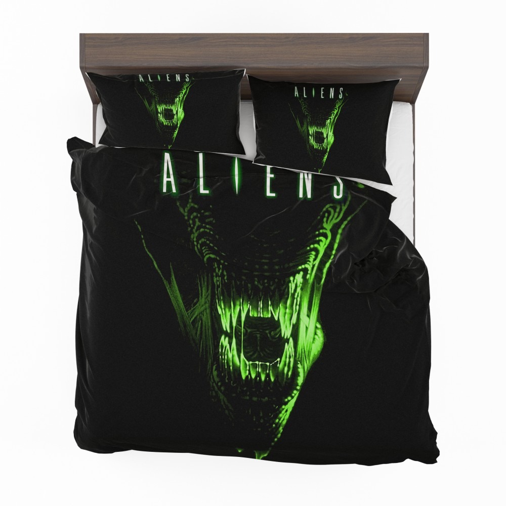 Alternative view of Aliens Movie Bedding Set - Custom Bedding Set