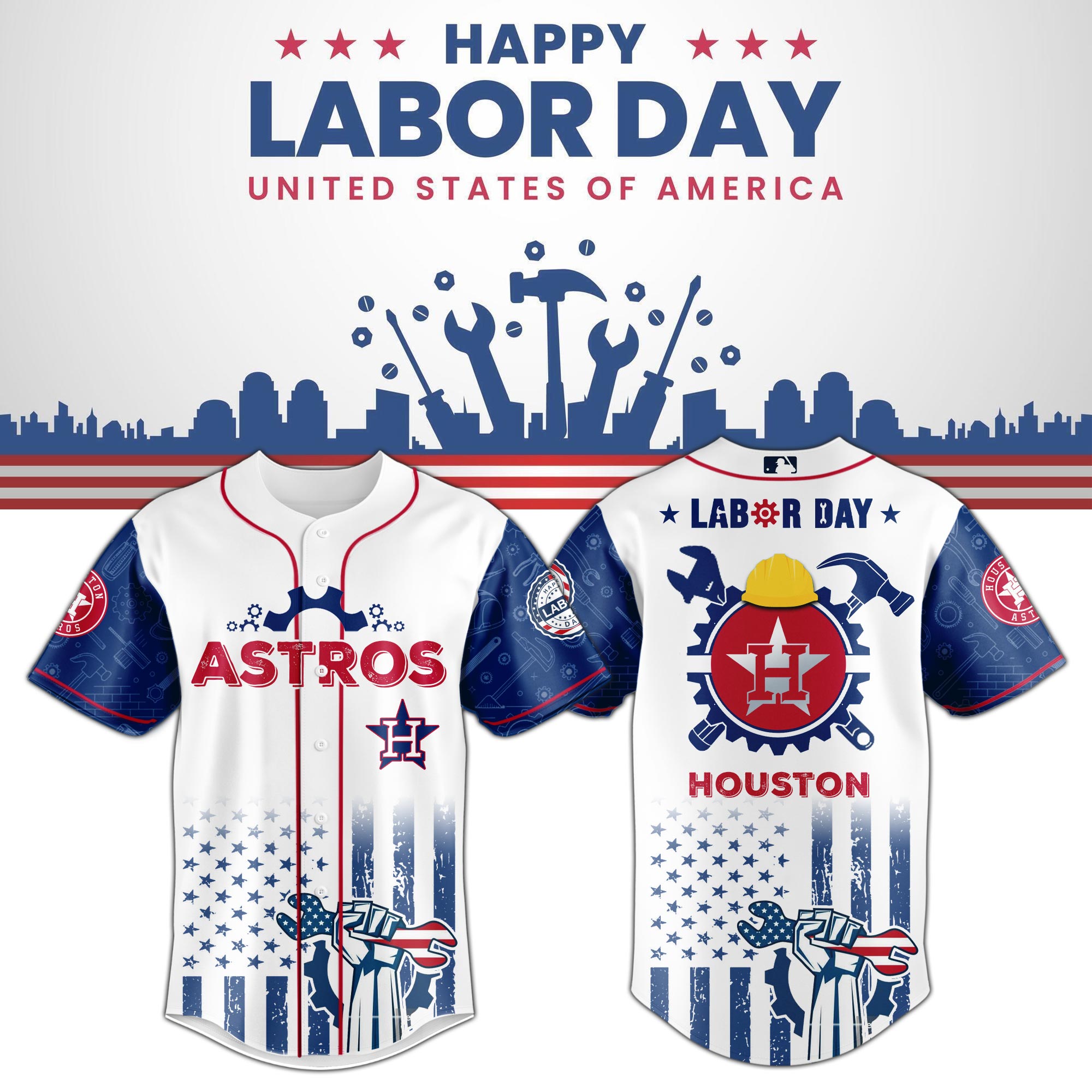 All Team Mlb X Labor Day Baseball Jersey