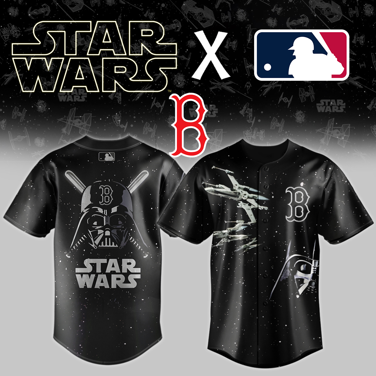 Alternative view of All Team Mlb X Star Wars Black Collection