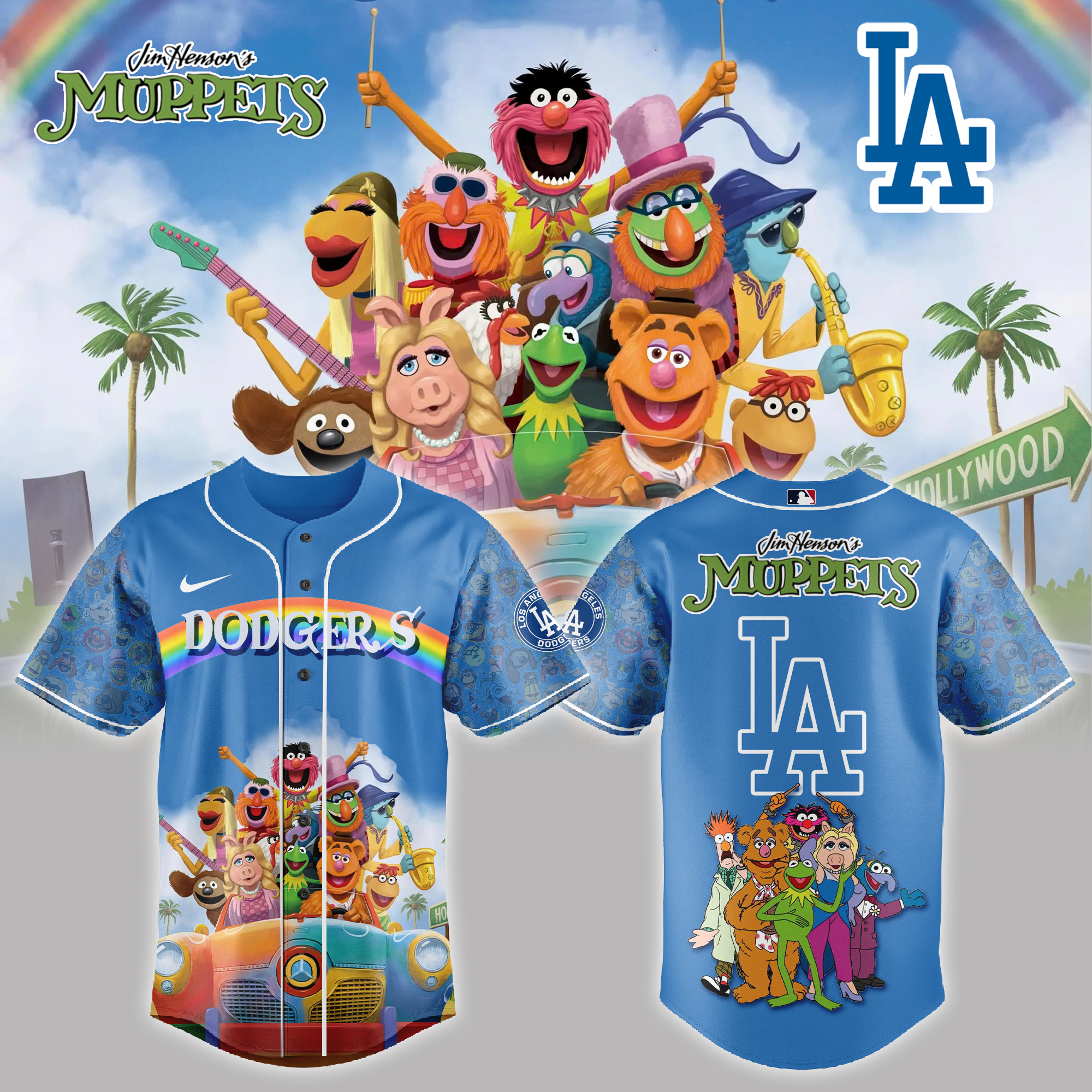 All Team Mlb X The Muppets Exclusive Design Jersey