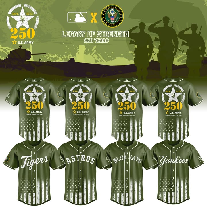 All Team Mlb X Usa Legacy Of Strength Baseball Jersey