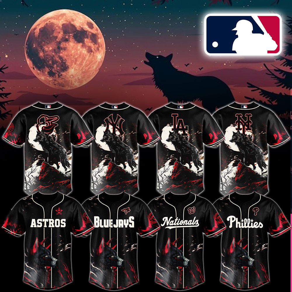 All Team Mlb X Wolf Baseball Jersey