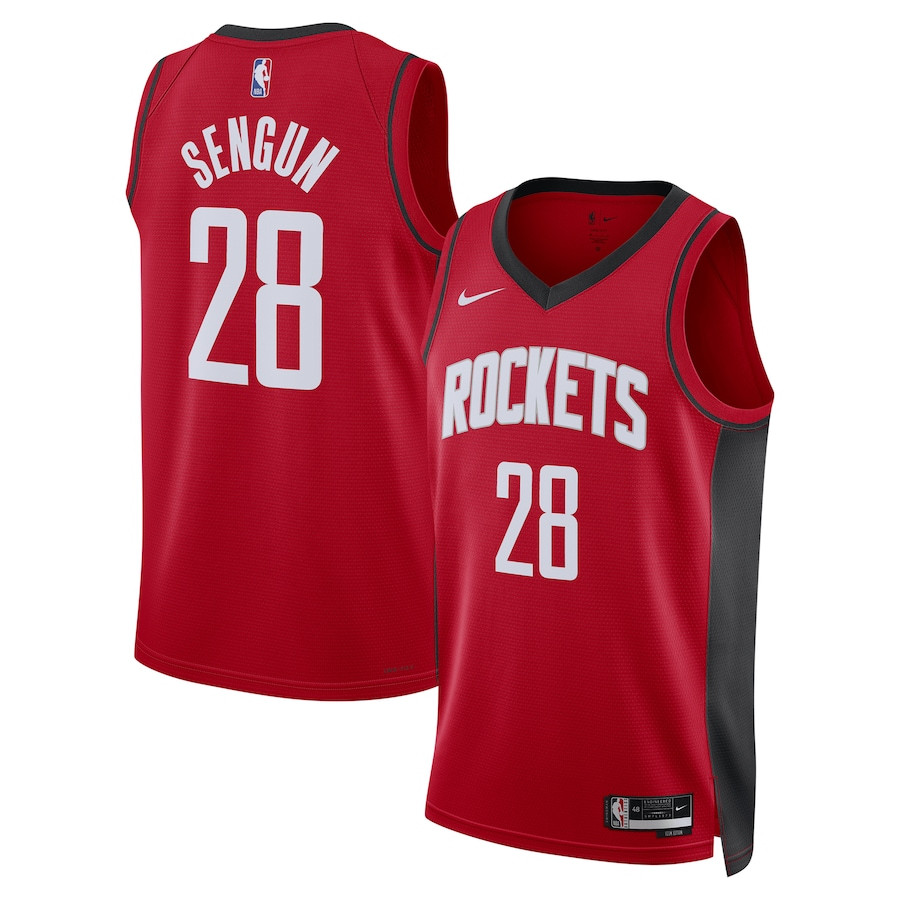 Alperen Sengun 28 Houston Rockets Unisex Swingman Jersey - Icon Edition - Red - JS144 