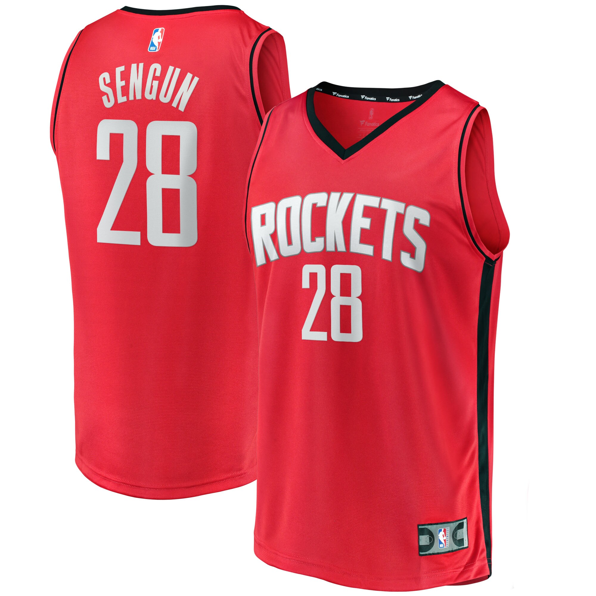 Alperen Sengun Houston Rockets Fanatics Fast Break Replica Jersey - Icon Edition - Red