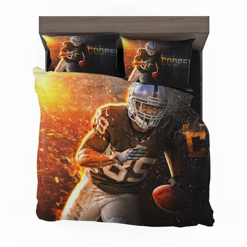 Amari Cooper Oakland Raiders Nfl Football Bedding Sets - Custom Bedding Set