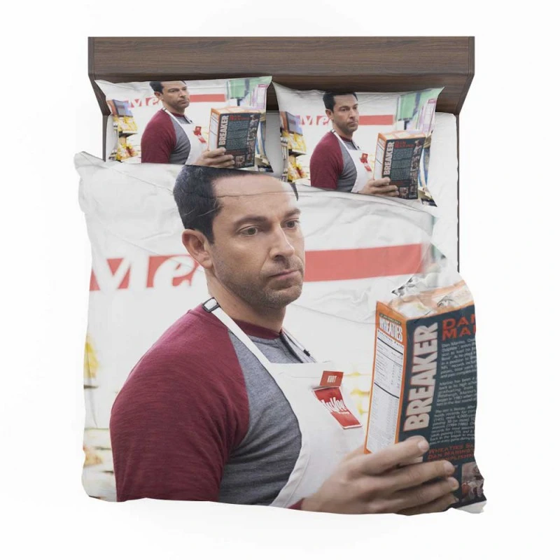 Alternative view of American Underdog Movie Zachary Levi Bedding Set - Custom Bedding Set