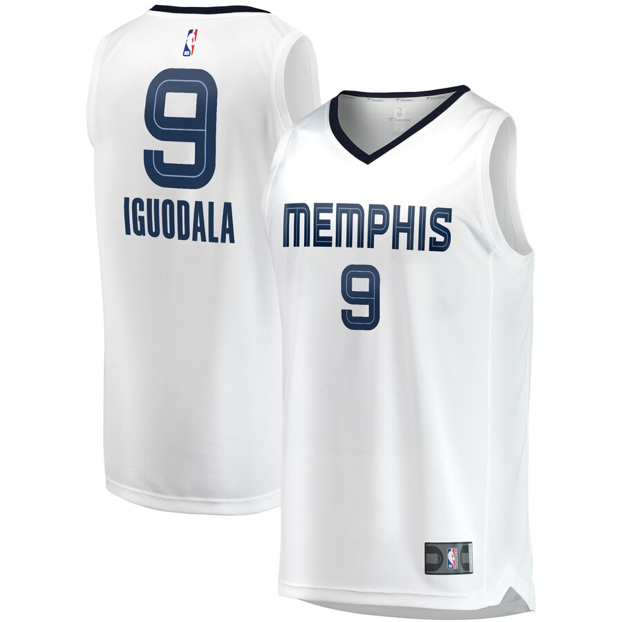 Andre Iguodala Memphis Grizzlies Fanatics Branded Youth Fast Break Player Jersey - Association Edition - White