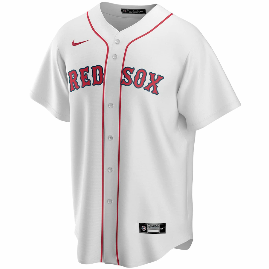 Alternative view of Andrew Benintendi Boston Red Sox Home 2020 Replica Player Jersey ÃƒÂ¢Ã¢â€šÂ¬Ã¢â‚¬Å“ White
