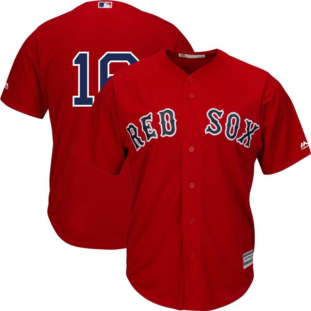 Andrew Benintendi Boston Red Sox Majestic Alternate Official Cool Base Player Jersey - Scarlet