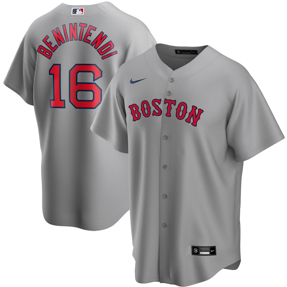 Andrew Benintendi Boston Red Sox Road 2020 Player Jersey - Gray
