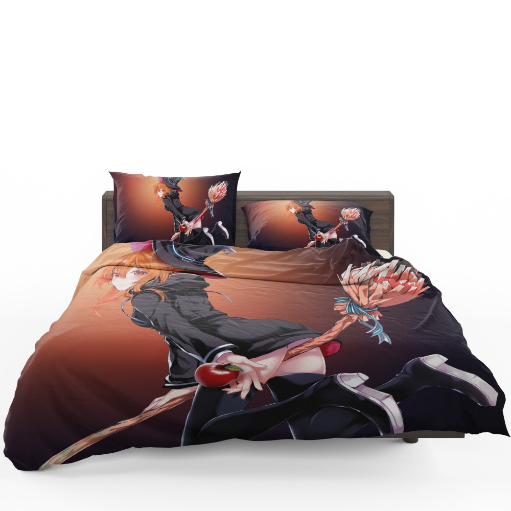 Anime Girl Wich Magic Teen Bedding Set - Custom Bedding Set
