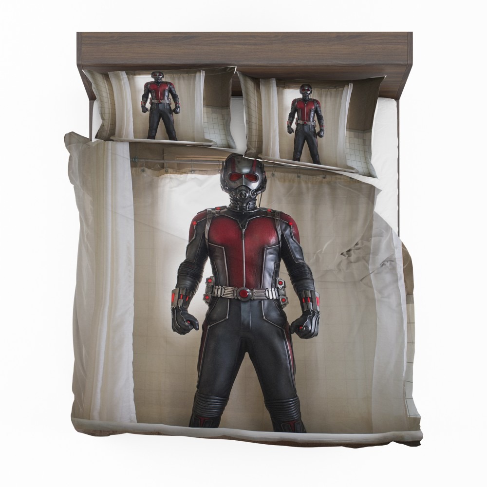Alternative view of Ant-Man Movie Ant-Man Paul Rudd Bedding Set - Custom Bedding Set