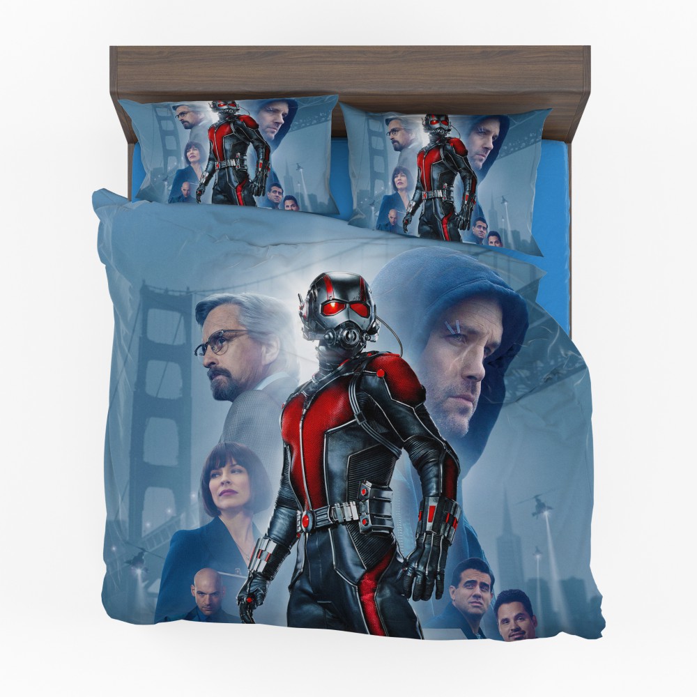 Ant Man Superhero Action Marvel Comics Warrior Bedding Set - Custom Bedding Set