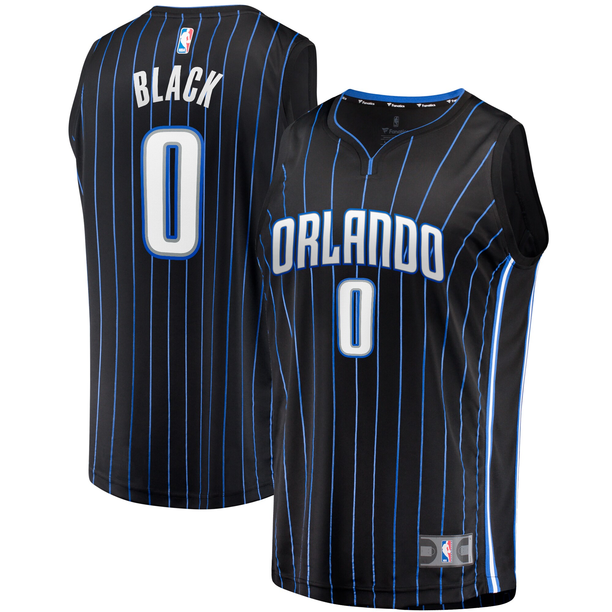 Anthony Black Orlando Magic Fanatics Youth Fast Break Replica Jersey - Icon Edition - Black