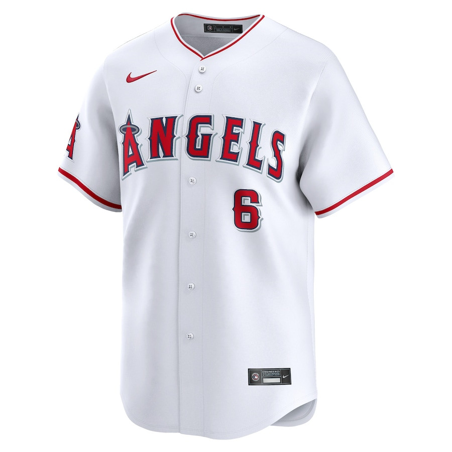Alternative view of Anthony Rendon 6 Los Angeles Angels Home Limited Men Jersey - White 
