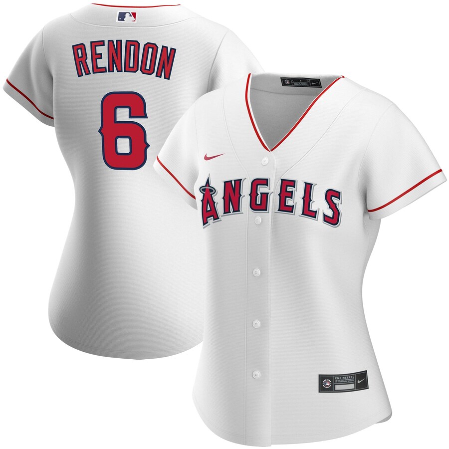 Anthony Rendon Los Angeles Angels Women's Home 2020 Replica Player Jersey ÃƒÂ¢Ã¢â€šÂ¬Ã¢â‚¬Å“ White